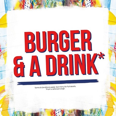 Burger & A Drink